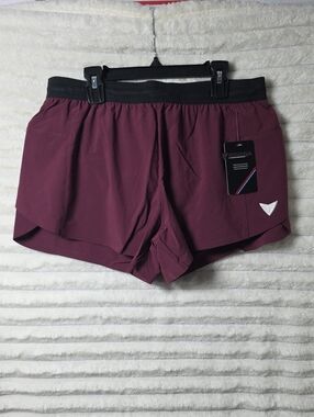 0464 Korsa Women's Athletic Shorts with Built In Underwear‎